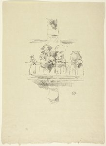 A Pequena Varanda de James Abbott McNeill Whistler