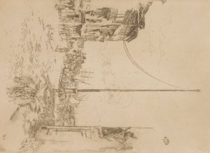 O pequeno mastro de James Abbott McNeill Whistler