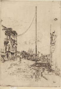 O pequeno mastro de James Abbott McNeill Whistler