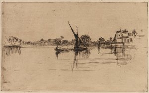 O Pequeno Putney de James Abbott McNeill Whistler