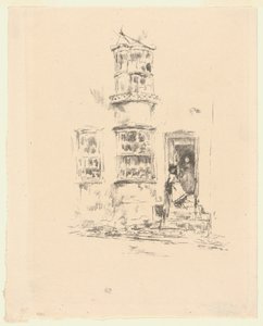 Os Pequenos Passos, Lyme Regis de James Abbott McNeill Whistler