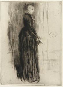 O pequeno vestido de veludo de James Abbott McNeill Whistler