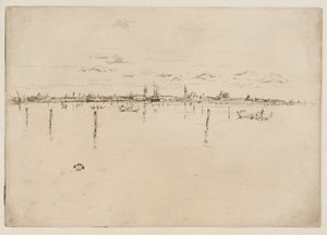 A Pequena Veneza de James Abbott McNeill Whistler
