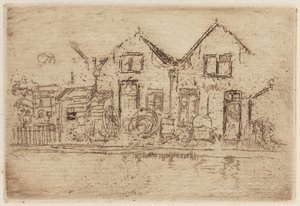 O Pequeno Wheelwright de James Abbott McNeill Whistler
