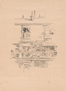A varanda comprida de James McNeill Whistler