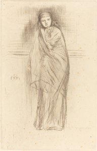 O Modelo Descansando de James Abbott McNeill Whistler