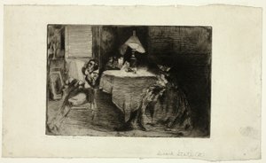A sala de música de James Abbott McNeill Whistler