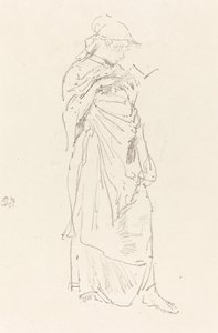 O romance: menina lendo de James Abbott McNeill Whistler