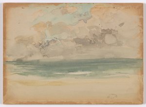 A onda do mar de James Abbott McNeill Whistler