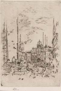 A Piazzeta de James Abbott McNeill Whistler