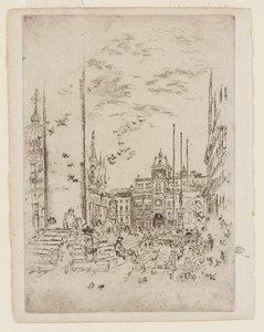 A Piazzeta de James Abbott McNeill Whistler