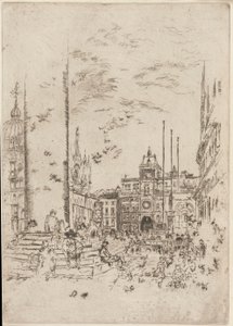 A Piazzeta de James Abbott McNeill Whistler