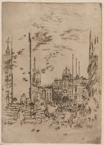 A Piazzeta de James Abbott McNeill Whistler