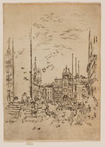 A Piazzeta de James Abbott McNeill Whistler