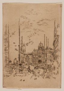 A Piazzetta de James McNeill Whistler