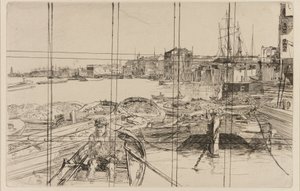 A piscina de James Abbott McNeill Whistler