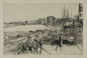 A piscina de James Abbott McNeill Whistler