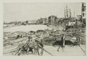 A piscina de James Abbott McNeill Whistler