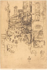 O Rialto de James Abbott McNeill Whistler