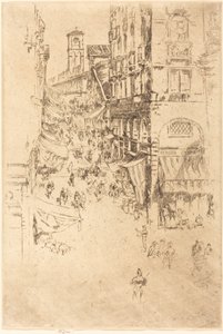 O Rialto de James Abbott McNeill Whistler