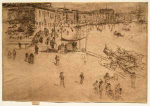 A Riva n.º 2 de James McNeill Whistler