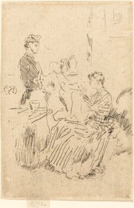 A costureira de James Abbott McNeill Whistler