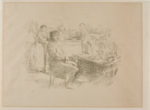 O sapateiro de James Abbott McNeill Whistler