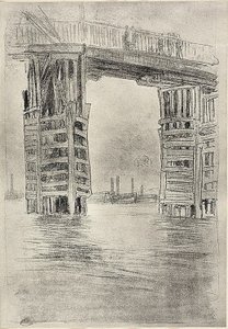 A Ponte Alta de James Abbott McNeill Whistler