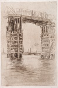 A ponte alta de James McNeill Whistler