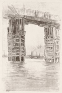 A ponte alta de James McNeill Whistler