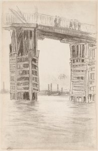 A ponte alta de James McNeill Whistler