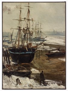 O Tamisa no gelo de James Abbott McNeill Whistler