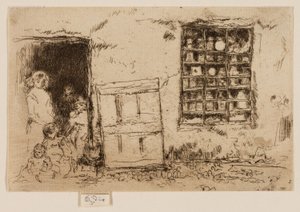 A loja de doces da vila de James Abbott McNeill Whistler