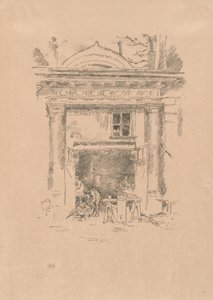 Os Ferreiros, Impasse des Carmélites de James Abbott McNeill Whistler