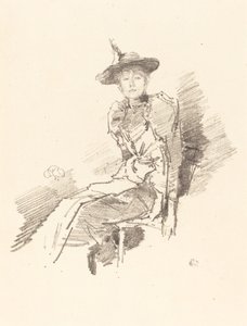 O Chapéu Alado de James Abbott McNeill Whistler