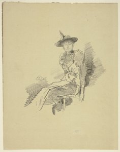O Chapéu Alado de James Abbott McNeill Whistler