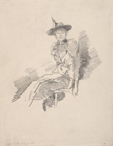 O Chapéu Alado de James McNeill Whistler