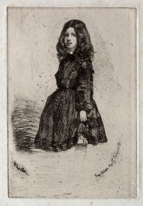 Doze gravuras da natureza:  Annie de James McNeill Whistler