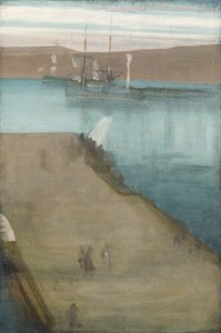Valparaiso Harbor de James McNeill Whistler
