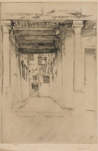 Corte veneziana de James Abbott McNeill Whistler