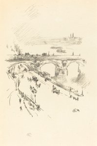 Ponte Waterloo de James Abbott McNeill Whistler