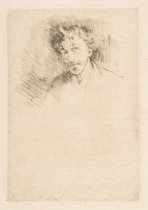 Whistler com a madeixa branca de James McNeill Whistler