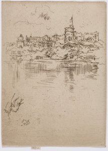 Castelo de Windsor de James Abbott McNeill Whistler