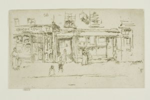 Rua York, Westminster de James Abbott McNeill Whistler