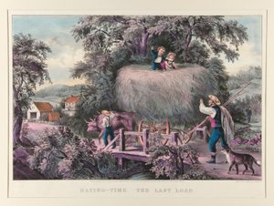 Haying-time. A última carga de James Merritt Ives