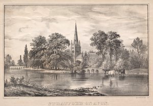 Stratford na Avon de James Merritt Ives