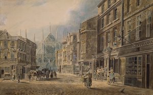 Londres, Old Tothull St.Leading to Westminster Abbey, 1776