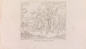 Desenhos para a Grande Sala da Sociedade das Artes (4 de 1 folha) de James Mitan