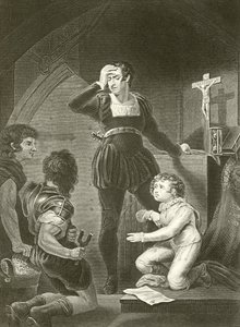 Príncipe Arthur e Hubert de James Northcote