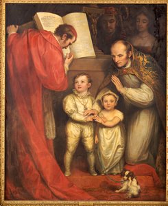 O casamento de Richard de Shrewsbury, duque de York, com Lady Anne Mowbray, 1820